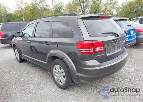2017 Dodge Journey Se z USA, uszkodzony, nr VIN 3C4PDCAB2HT504388